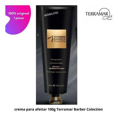 Crema Para Afeitar 100g Terramar Barber Colection