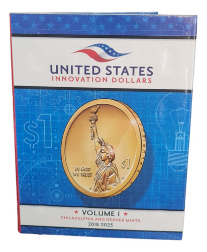 Album Whitman Coleccion Monedas Dolar Innovadores 24 Cm Alt