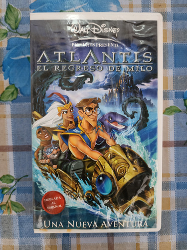 Pelicula Vhs Atlantis El Regreso De Milo (Usado)