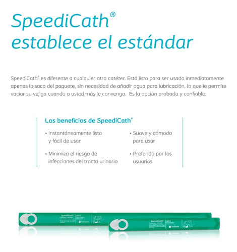 Coloplast, Speedicath Standard Hombre Ch12/12 Fr