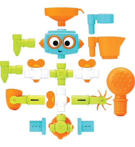 Infantino - Juego De Fontanero Robot Multiactividades 10+