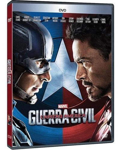 Dvd Capitão América Guerra Civil Lacrado