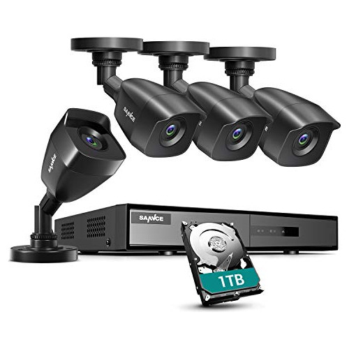 Sannce 8ch 1080p Lite Dvr Sistema De Cmara De Seguridad Con