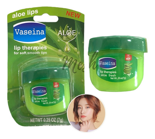 Vaselina Hidratante Aloe Lip Therapy 