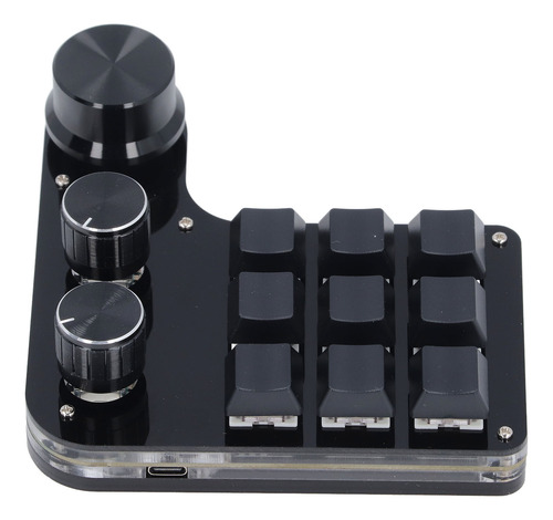 Mini Teclado Mecânico Macro Usb Programável Para Jogos 9