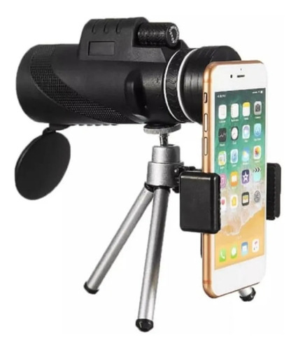 Monocular Hd Binocular Zoom 40x60 + Estuche + Porta Celular