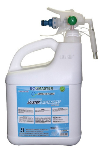 Easy 2 Dose Master Oxy Facility 5 Lts - Ecomaster