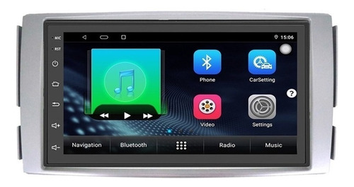 Estéreo Hyundai Santa Fe 2006-2012 Android Carplay 2+32g