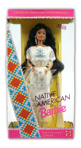 Dolls Of The World Coll Traditional Native American Barbie