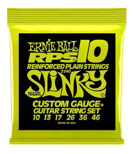 Encordado Electrica Ernie Ball Slinky Regular Rps