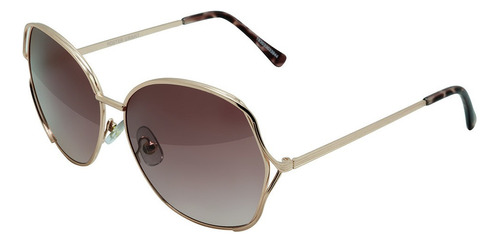 Lentes De Sol Foster Grant Tory Oro Rosado Para Mujer