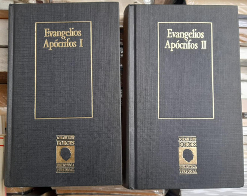 Evangelios Apócrifos. 2 Tomos. Biblioteca Personal Borges 