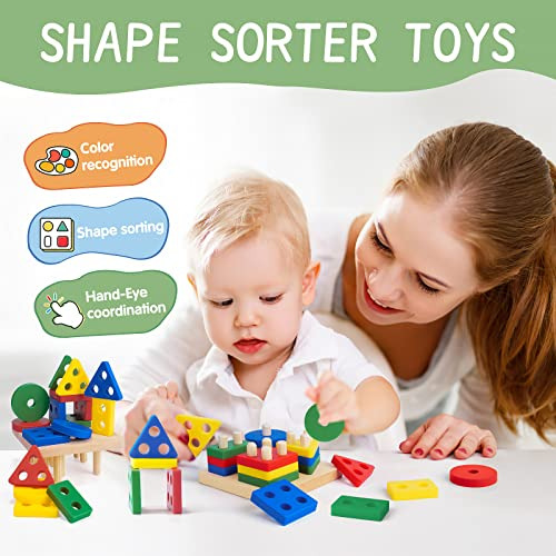 Juguetes Apilables De , Montessori Rainbow Stacker De ...
