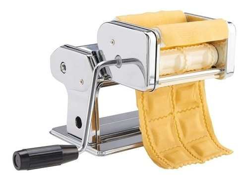 Máquina Para Hacer Pastas Raviolera Genérica 3 En 1 Color Gris