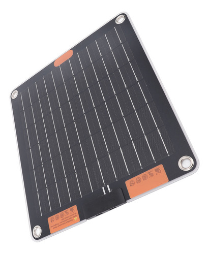 Panel Solar De 10 W Con Puertos Duales Tipo C