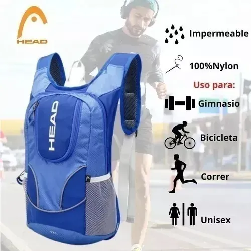 Mochila Running Ciclismo Trekking Deportes Hombre Mujer Gym - $ 16.199,1