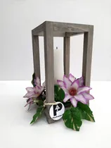 Comprar Pack 25 Centros De Mesa Linterna P\u002F Vela Madera Boda Eventos