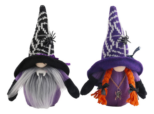 Adornos De Halloween Con Forma De Escoba Para Sombrero De Co