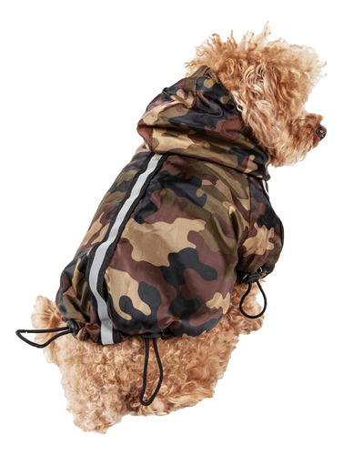 Pet Life Reflecta-sport Chaqueta Impermeable Reflectante Aju