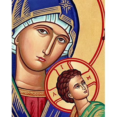 Placa Montada De Nuestra Señora Del Perpetuo Socorro, ...