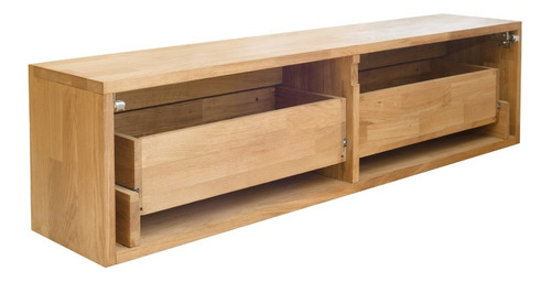 Imagen 7 de 10 de Mueble Tv 100% Madera Maciza De Roble Ref: Maciza11