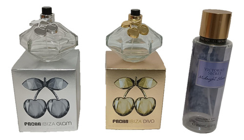 Frascos De Perfume Vacíos Importados Lote X 3