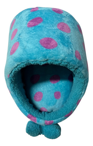 Cama Iglu Para Mascotas Grande Color Motas