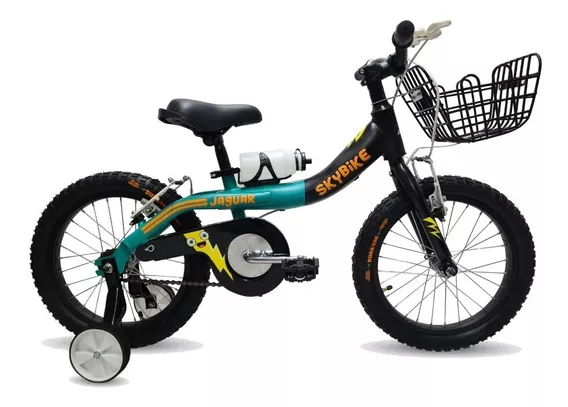 Bicicleta Infantil Skybike Niño Rodada 16 Ruedas Entrenadora