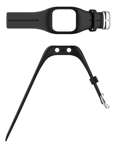 Correa De Silicona (bk) For Polar A300, Pulsera De Repuesto
