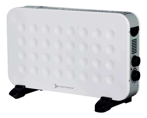 Calefactor Eléctrico Helios Calentador Calefacción 2 Niveles Color Blanco