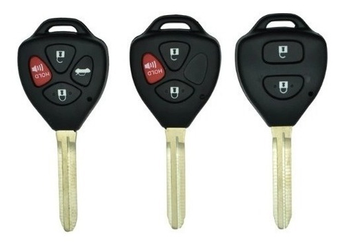 Llaves Carcasa Key Todo Toyota  2,3,4 Boton