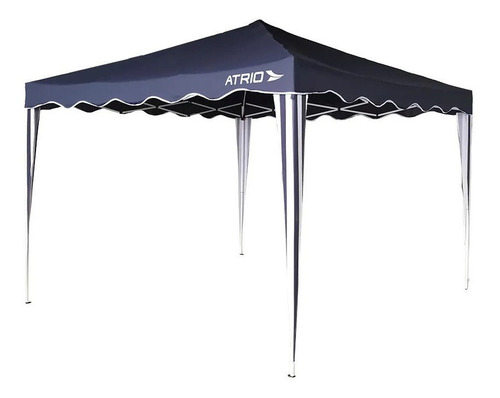 Tenda Gazebo Dobravel Multilaser Azul 3x3m Atrio Poliester