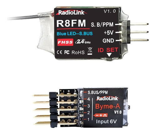 Byme-a Y R8fm Micro Receptor Rc Controlador De Vuelo Estabil