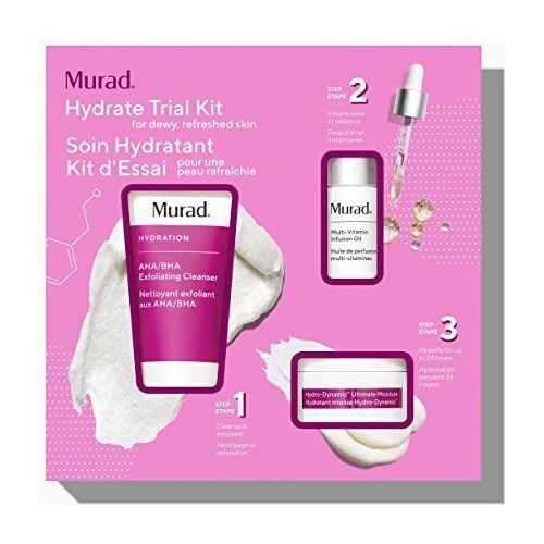 Murad Hidratación Trial Kit - Kit De Productos De Belleza Hi