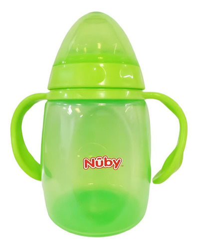 Taza Inclinada Nuby Simply 8oz Verde