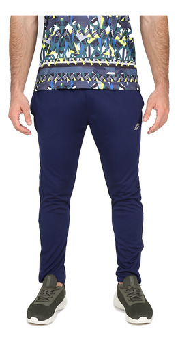 Pantalón Entrenamiento Lotto Msp Hombre En Azul