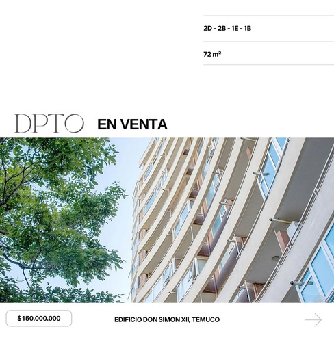 Departamento En Venta - Edificio Don Simon Xii