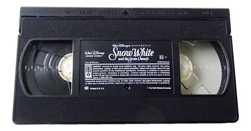 Snow White The Seven Dwarfs Pelicula Original Vhs En Ingles