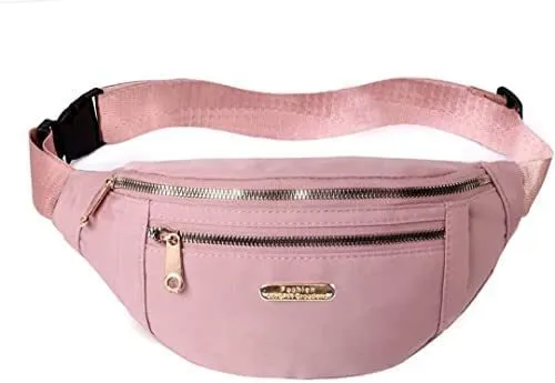 Riñonera rosa sales