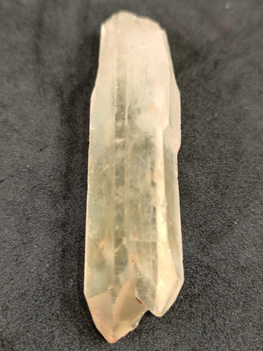 Punta Cuarzo Citrino Gemelo Tantrico Cristalina Y Definida