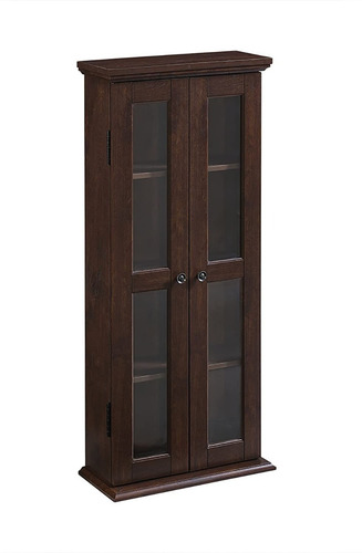 Gabinete De Almacenamiento De Madera Color Marron