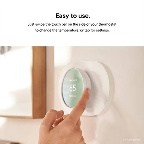 Termostato Inteligente Para El Hogar Dorado Rosa