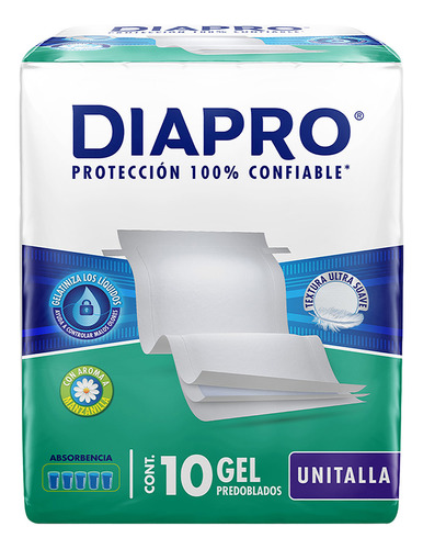 Protectores predoblados Diapro unitalla 10 piezas