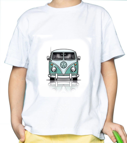 Camiseta Niño Camioneta Combi