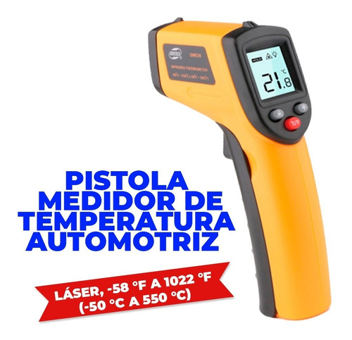 Pistola Medidor De Temperatura Automotriz