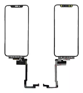 Vidrio Glass Compatible iPhone X Flex Largo +o +t