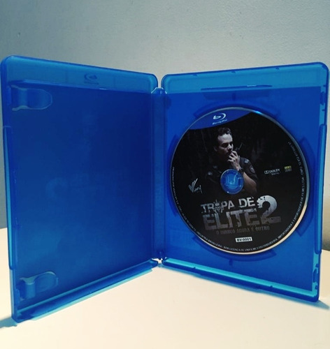 2 Filmes Tropa De Elite 1 (dvd) E Tropa De Elite 2 (blu-ray)