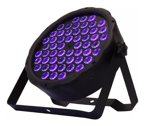 Foco Led Par 180w Luz Uv 54x3w, Dmx, Master, Sonido