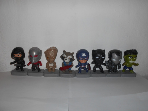 Figuras Avengers Endgame Mcdonalds 2019 Coleccion Completa (Usado)