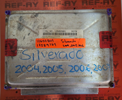 Pcm Computadora Silverado 4.3 2004-2007 12602801 (Usado)